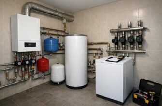 Ремонт котельной в частном доме в Дмитровском районе