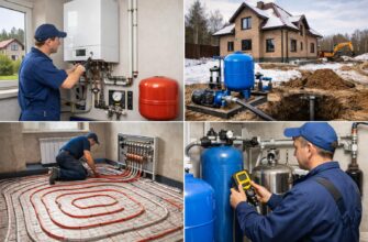 Услуги отопления и водоснабжения в Бакеево (Московская область)