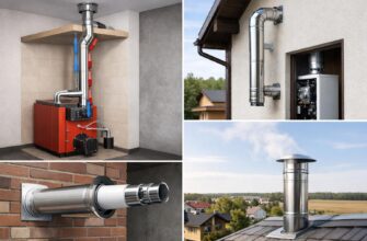 Дымоходные системы для дизельных котлов