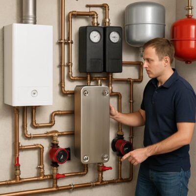 Разделение жидкостей в тепловых пунктах