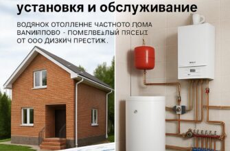 Водяное отопление частного дома в Дмитрово