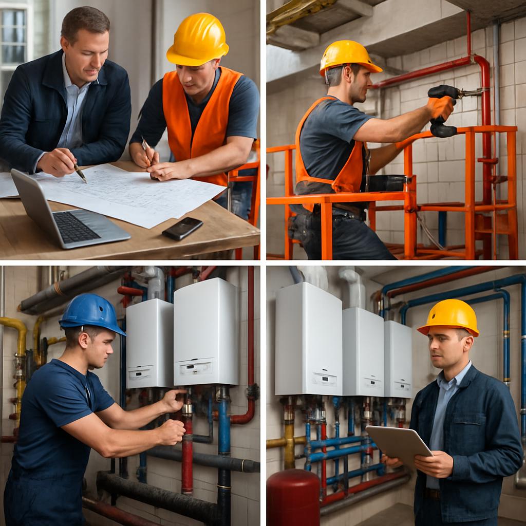 Монтаж котельных: пошаговая инструкция