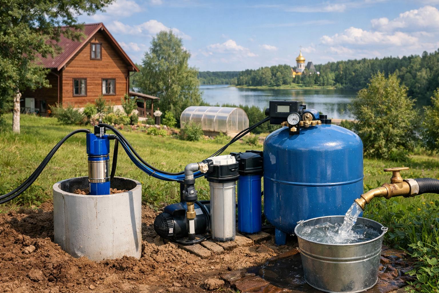 Индивидуальное водоснабжение в Солнечногорске — комфорт и независимость для вашего дома Индивидуальное водоснабжение в Солнечногорске — комфорт и независимость для вашего дома