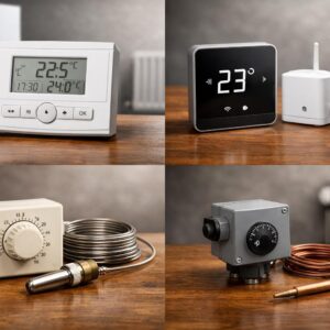 Виды термостатов для котла отопления