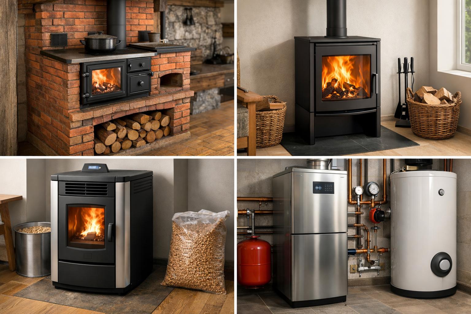 Виды печного оборудования для отопления: полный обзор современных решений