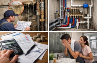 Перепланировка стояков водоснабжения в частном доме