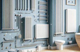 Способы установки радиатора в ванной комнате