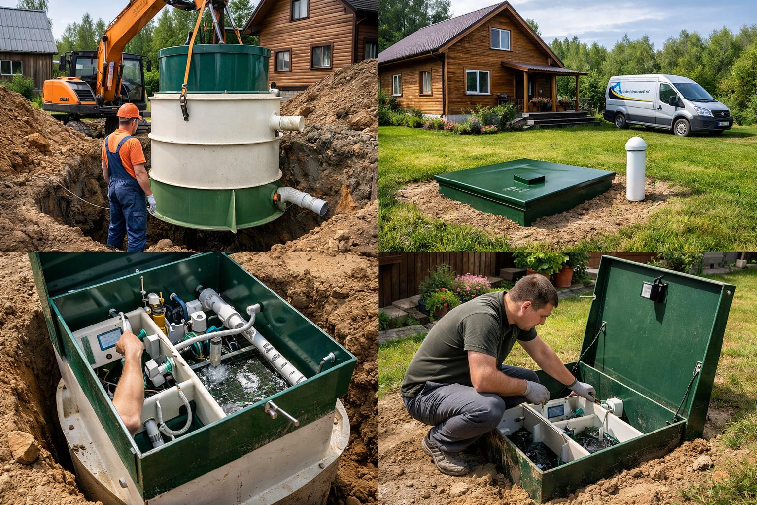 Локальная канализация для загородного дома — комплексные решения от ООО Холдинг СпецСтройАльянс