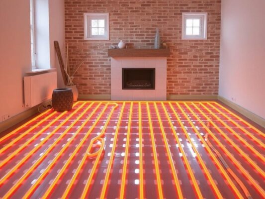 Как установить водяной тёплый пол