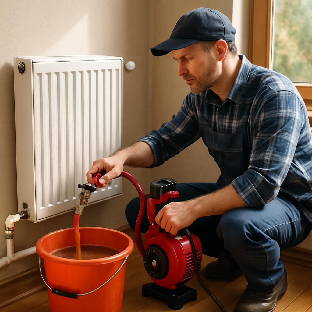 Промывка системы отопления частного дома