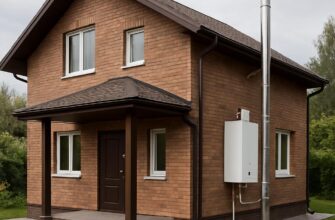 Газовое отопление частного дома на Дмитровском шоссе