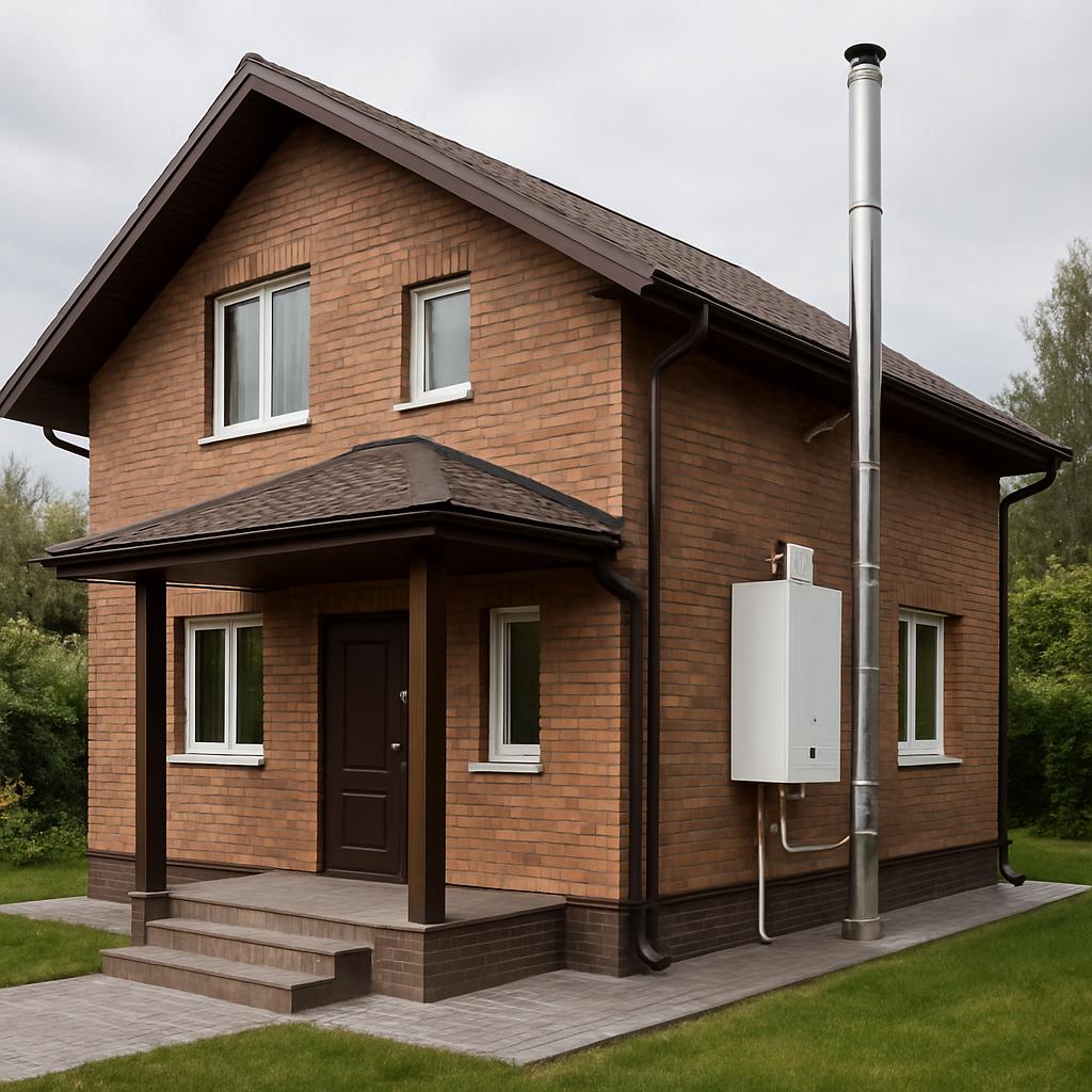 Газовое отопление частного дома на Дмитровском шоссе — комфорт под ключ от ООО ДИЗАЙН ПРЕСТИЖ