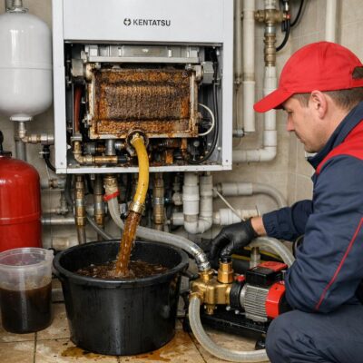 Как вернуть Kentatsu к жизни: подробная промывка котла отопления частного дома