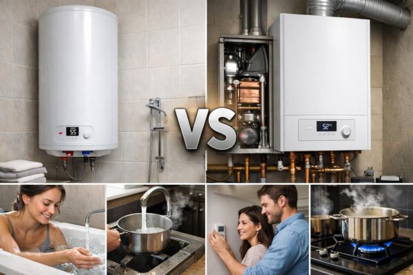 Электрический бойлер и двухконтурный котел