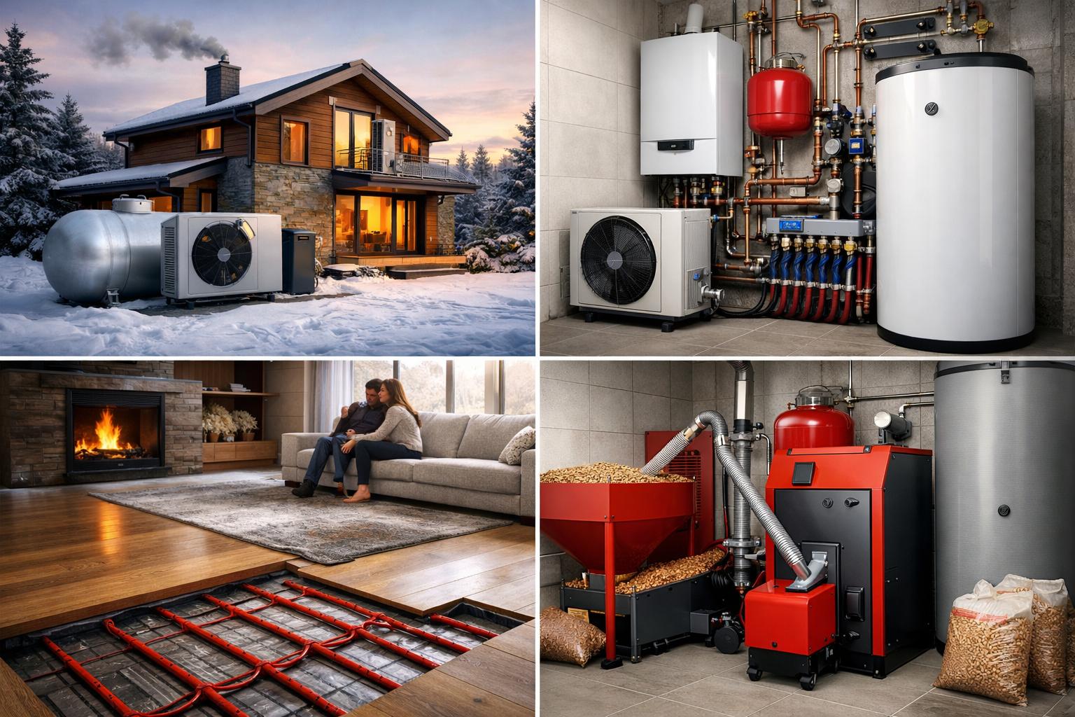 Лучшие решения отопления для частного дома в Крекшино от компании