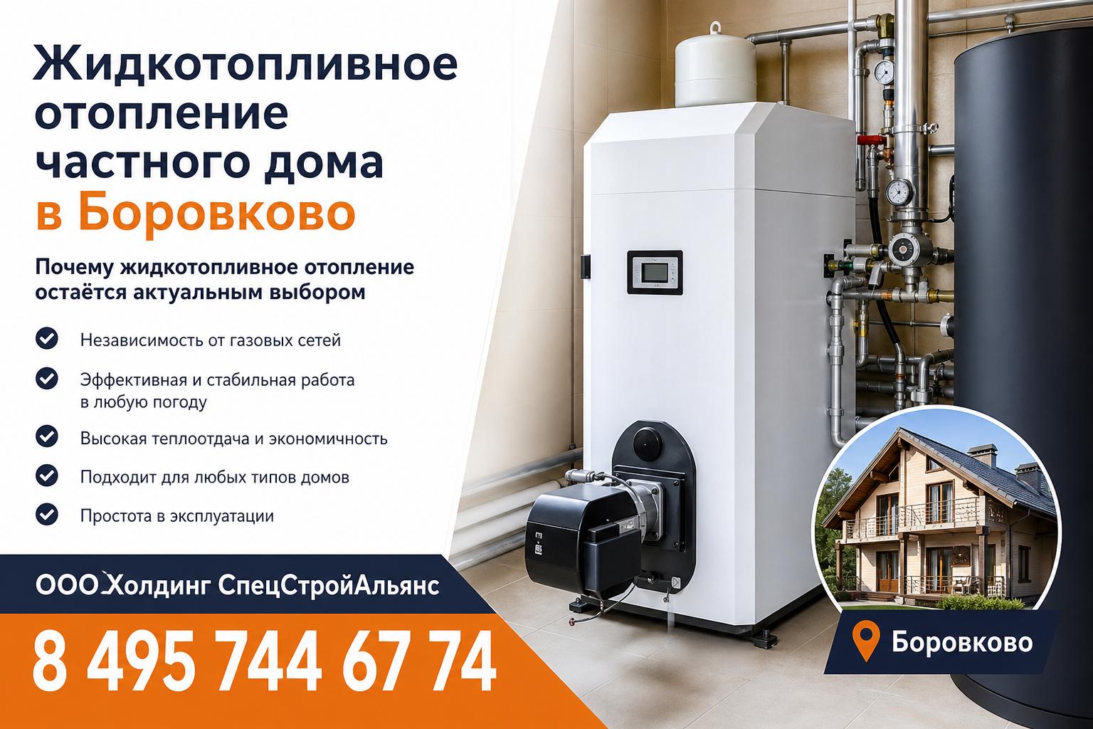 Почему жидкотопливное отопление остаётся актуальным выбором