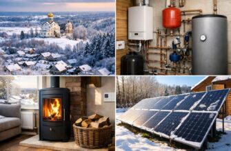 Системы отопления частного дома в Звенигороде