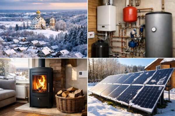 Системы отопления частного дома в Звенигороде