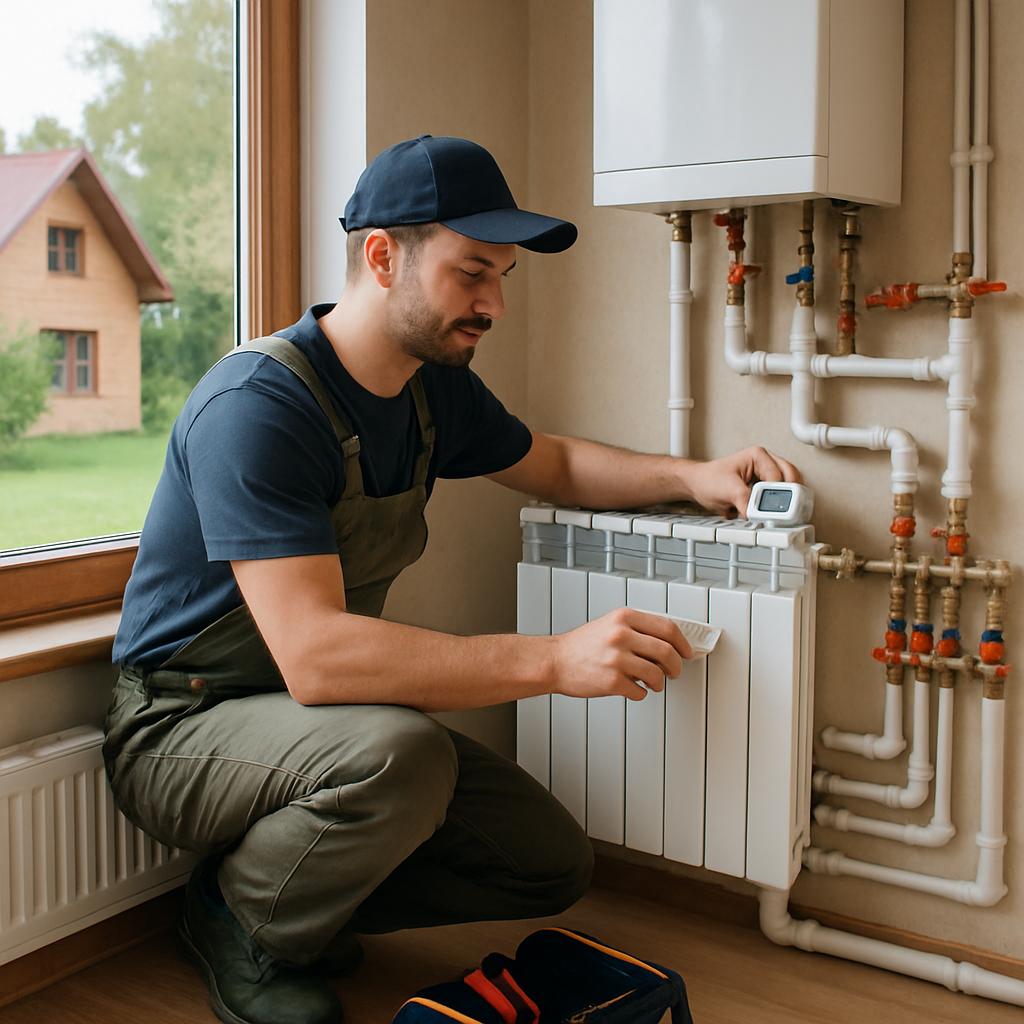 Монтаж и ремонт отопления в частном доме