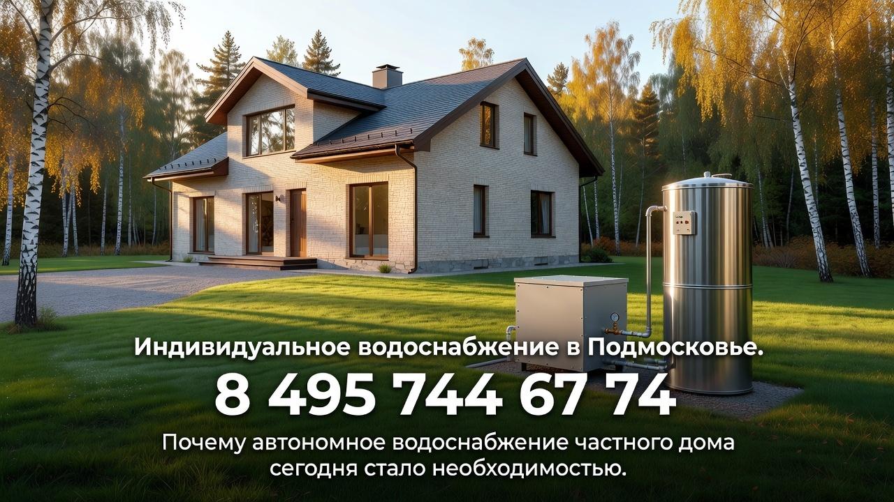 Почему автономное водоснабжение частного дома сегодня стало необходимостью