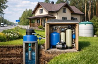 Индивидуальное водоснабжение на Киевском шоссе