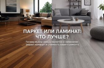 Паркет или ламинат: что лучше?