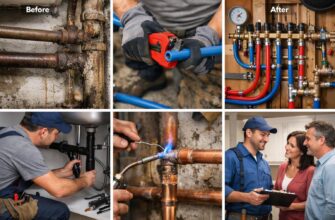 Замена и разводка труб водоснабжения в частном доме