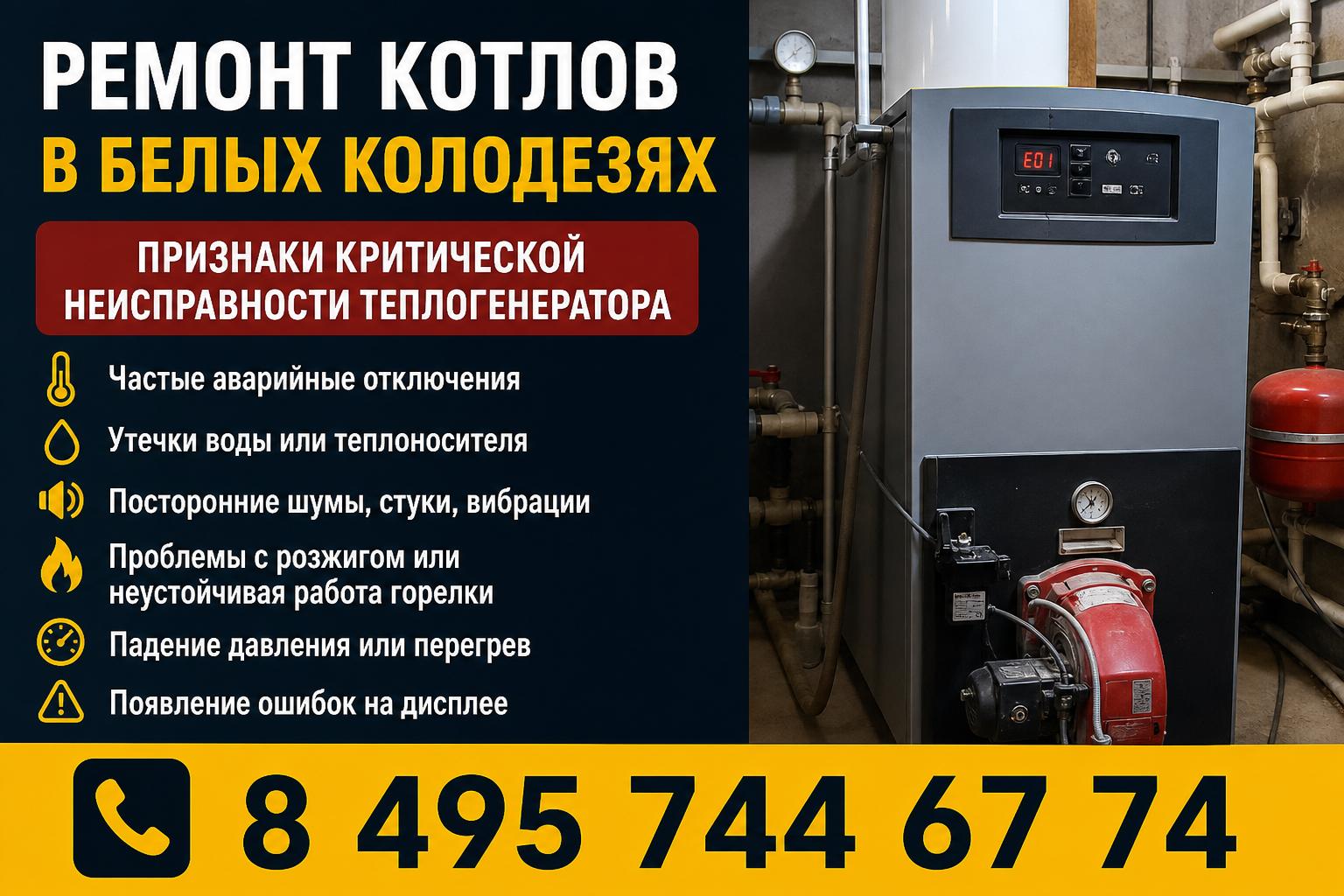Признаки критической неисправности теплогенератора Признаки критической неисправности теплогенератора