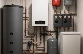 Отопление и котельная частного дома 270 м²