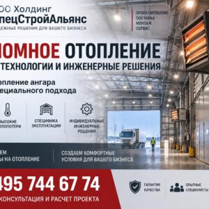 Экономное отопление ангара: технологии и инженерные решения