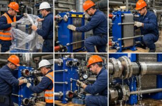 Установка пластинчатых теплообменников