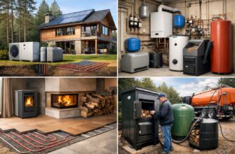 Комплексное отопление загородного дома