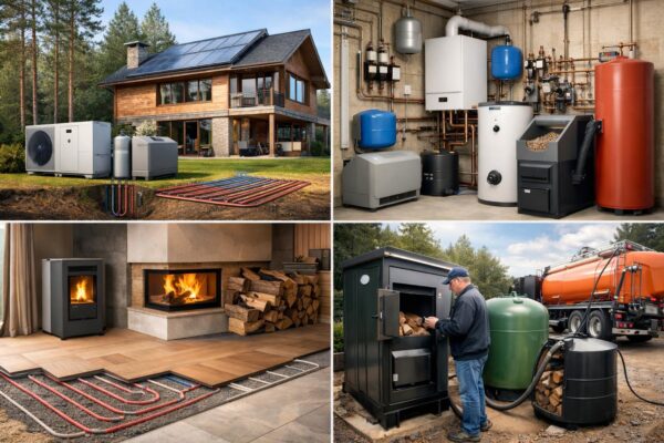 Комплексное отопление загородного дома