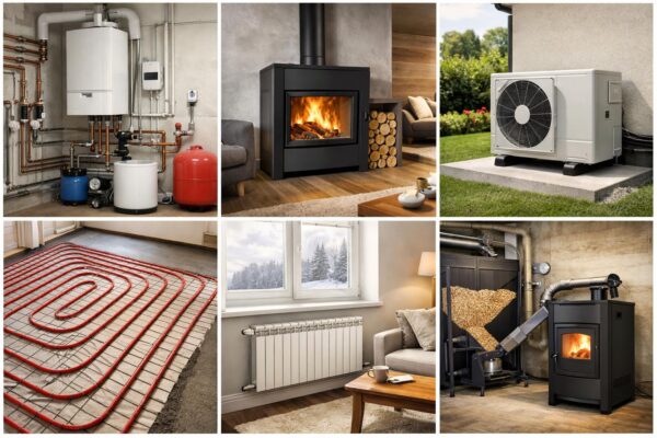 Виды систем отопления