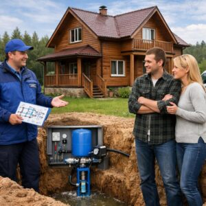 Система водоснабжения дома в Боровково