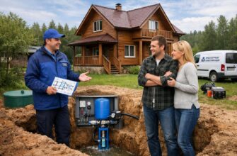Система водоснабжения дома в Боровково