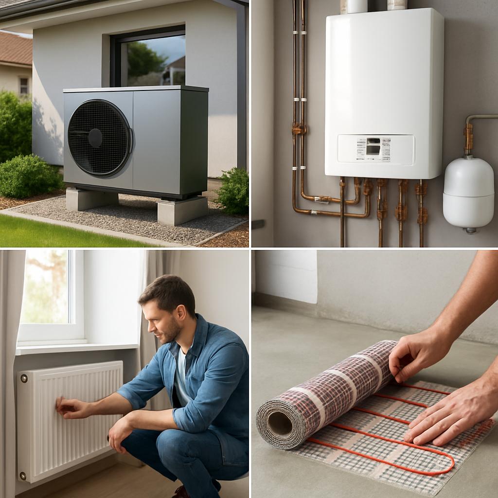 Способы отопления дома площадью 70 кв.м