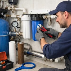 Установка и замена фильтров воды в частном доме