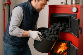 Как правильно топить твердотопливный котел углем