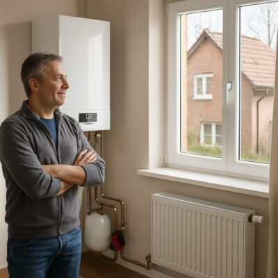 Модернизация системы отопления в Полуряденках