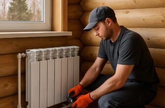 Отопление дома батареями в Алексино (Истринский район)