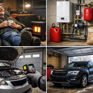 Автономное отопление гаража