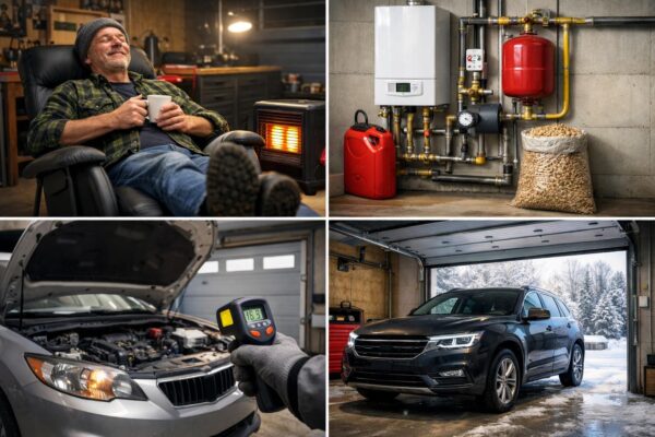 Автономное отопление гаража