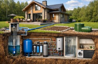 Водоснабжение загородного коттеджа