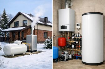 Автономное отопление частного дома в Хотькове