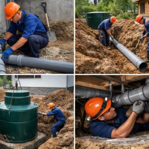 Монтаж канализации в частном доме
