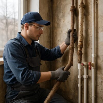 Как правильно заменить трубы отопления и водоснабжения в Алёхново