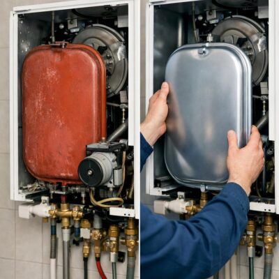 Когда расширительный бак сдаёт позиции: подробная инструкция по замене бака в котле Протерм