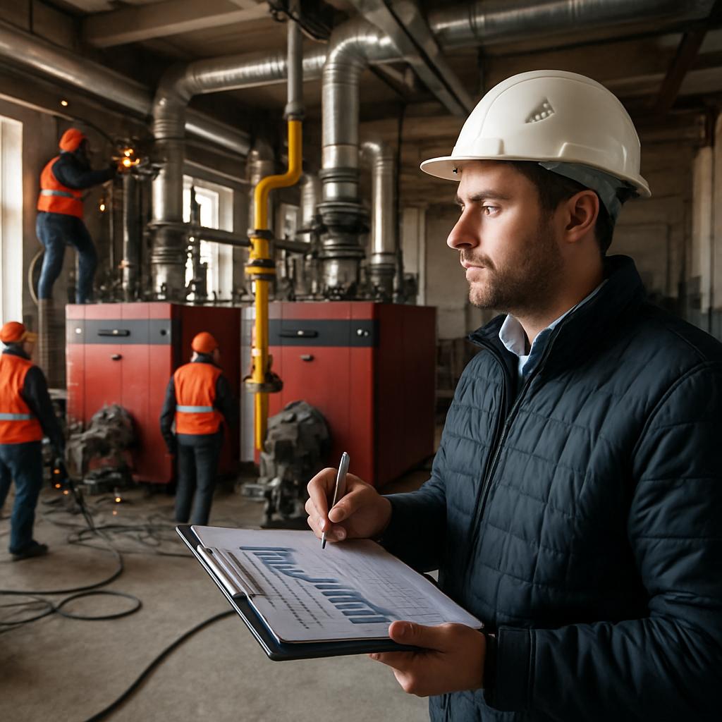 Ремонт котельной в Наро‑Фоминском районе