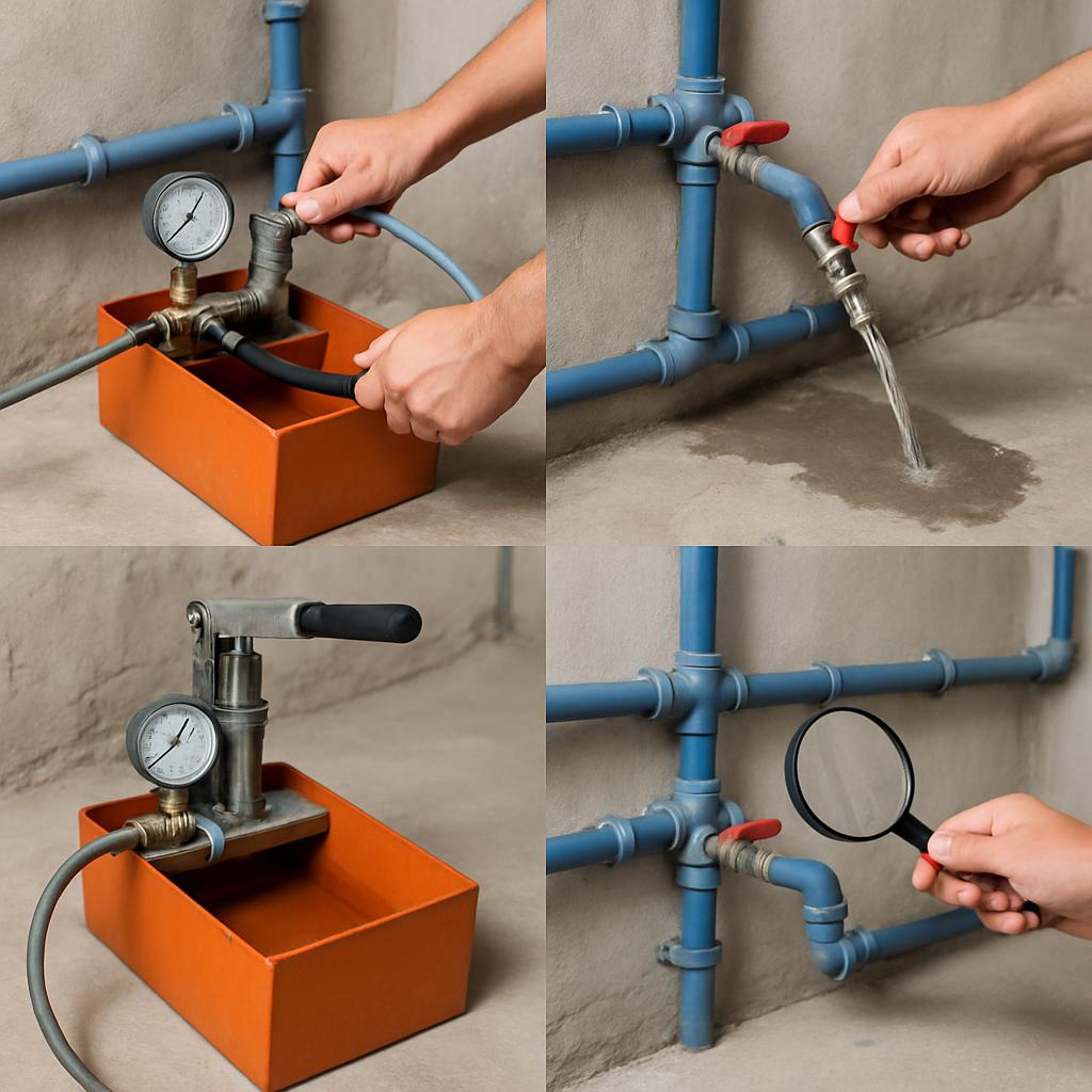 Опрессовка водопровода в квартире Опрессовка водопровода в квартире